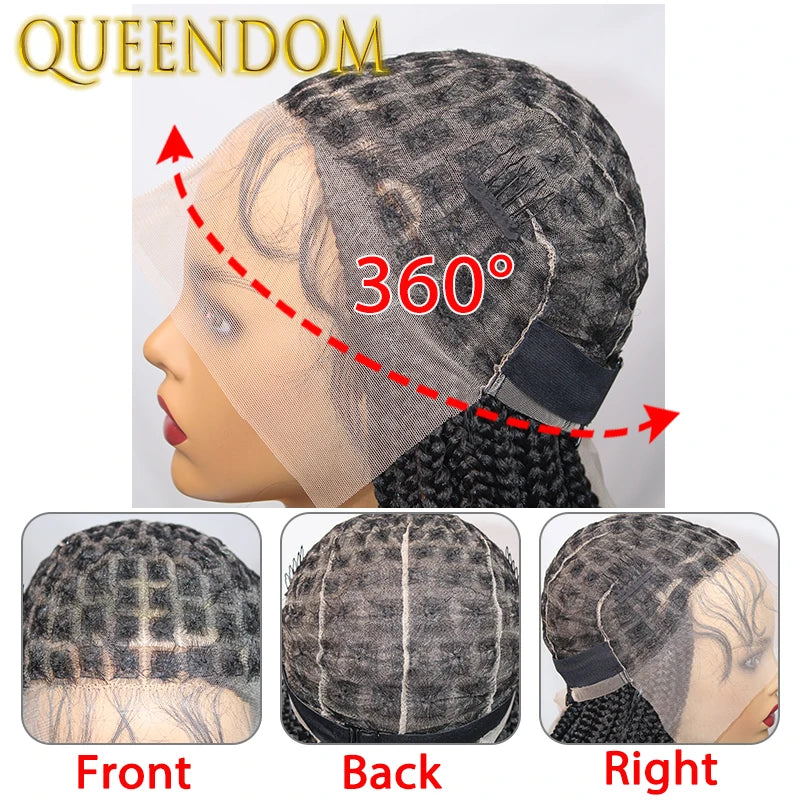 Full Lace Wigs Short Braided Bob