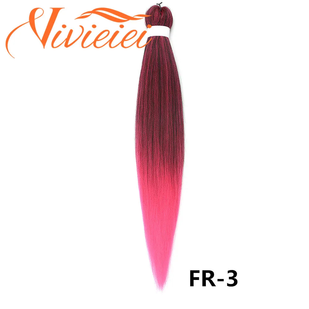 Pre Stretched Braiding Hair (Multi-color)