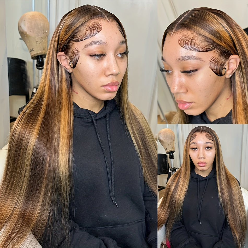 Peruvian Remy Lace Frontal Wig (13x4HD)  Pre Plucked