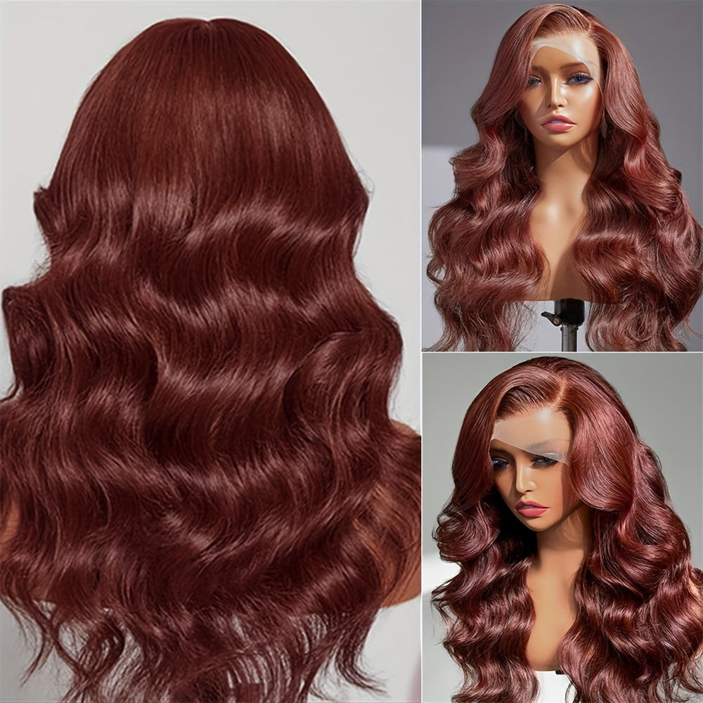Body Wave Human Hair (13x6 HD Lace Frontal Wig Pre-plucked)