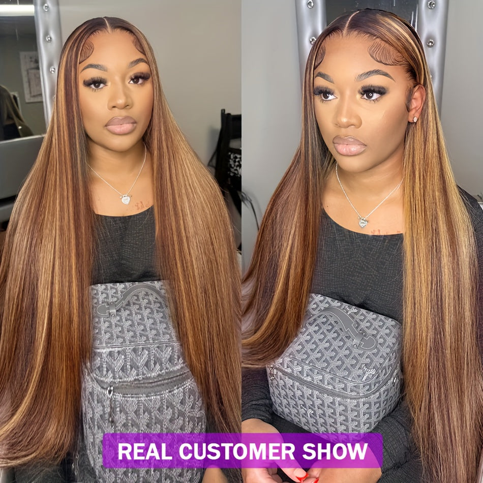 Peruvian Remy Lace Frontal Wig (13x4HD)  Pre Plucked