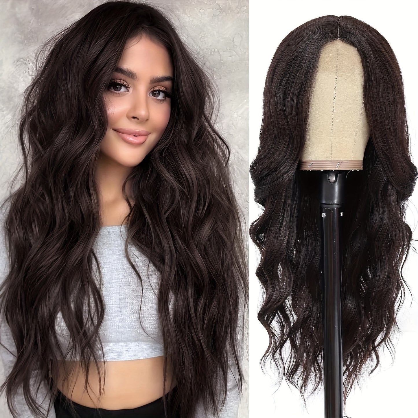 U-Part Lace Front Wig