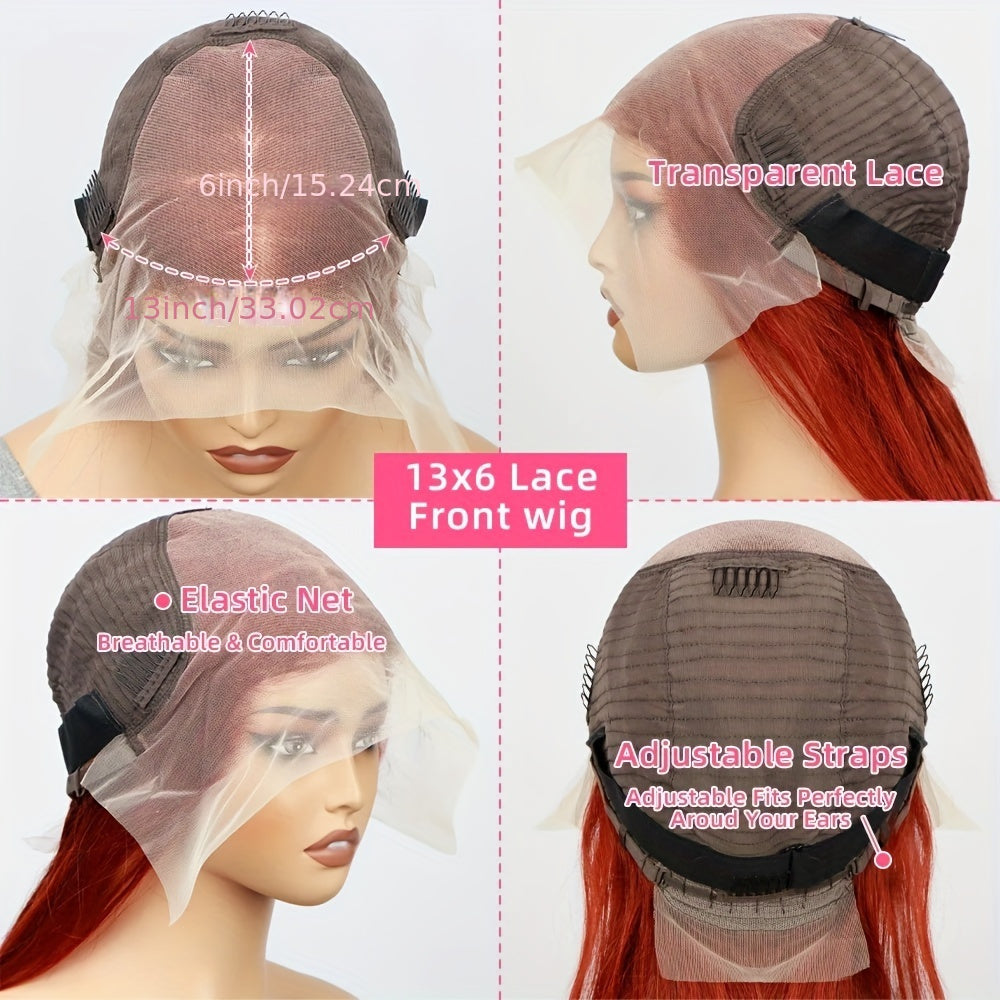 Body Wave Human Hair (13x6 HD Lace Frontal Wig Pre-plucked)