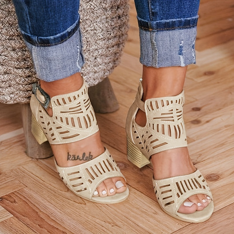 Women's Hollow High Heels