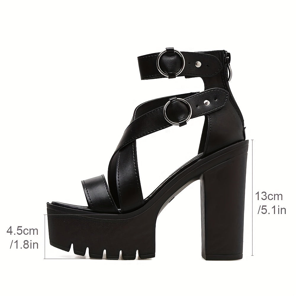 Chunky High Heels